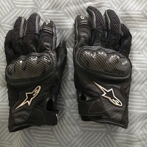 Alpinestars motorcycle gloves size S for women